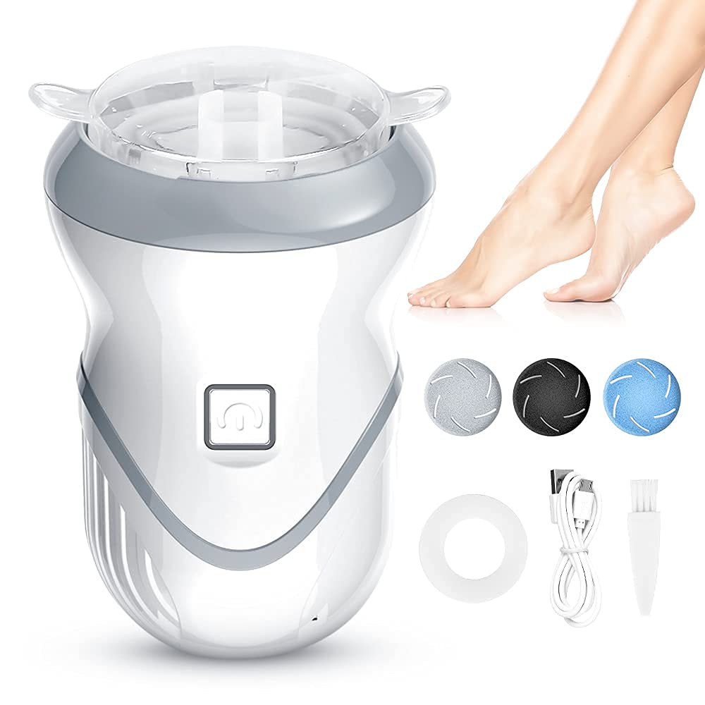 MAYCREATE Callous Remover Electric USB Rechargeable Foot Callus Remover Pedicure Dead Skin Remover Foot Scrubber for Women Dead Skin Foot Care Tool Cracked Heels Remover Tools MAYCREATE Callous Remover Electric USB Rechargeable Foot Callus Remover Pedicure Dead Skin Remover Foot Scrubber for Women Dead Skin Foot Care Tool Cracked Heels Remover Tools